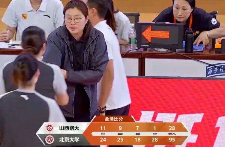 CUBAL女篮全国赛-王家绘17+9+6断 北京大学狂胜山西财大67分